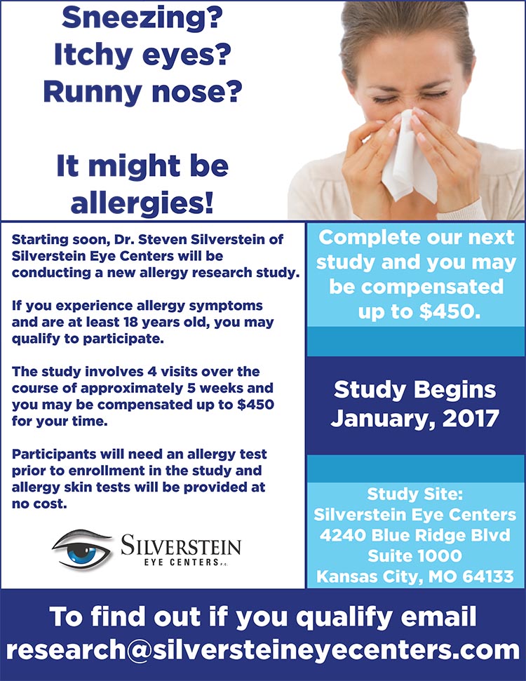 Aldeyra Allergy Study at Silverstein Eye Centers