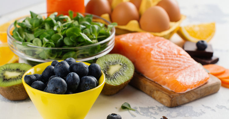 Healthy foods for eyesight