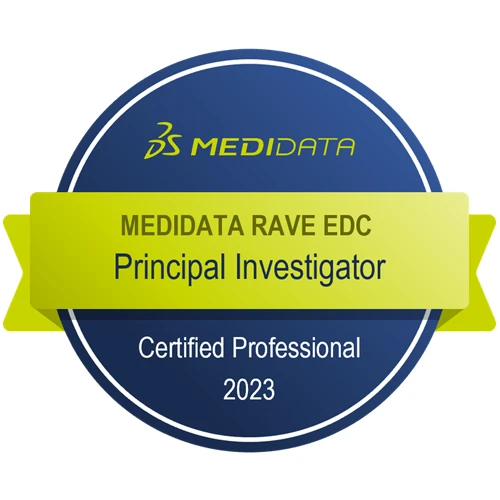 Medidata Certified Professional 2023 Award